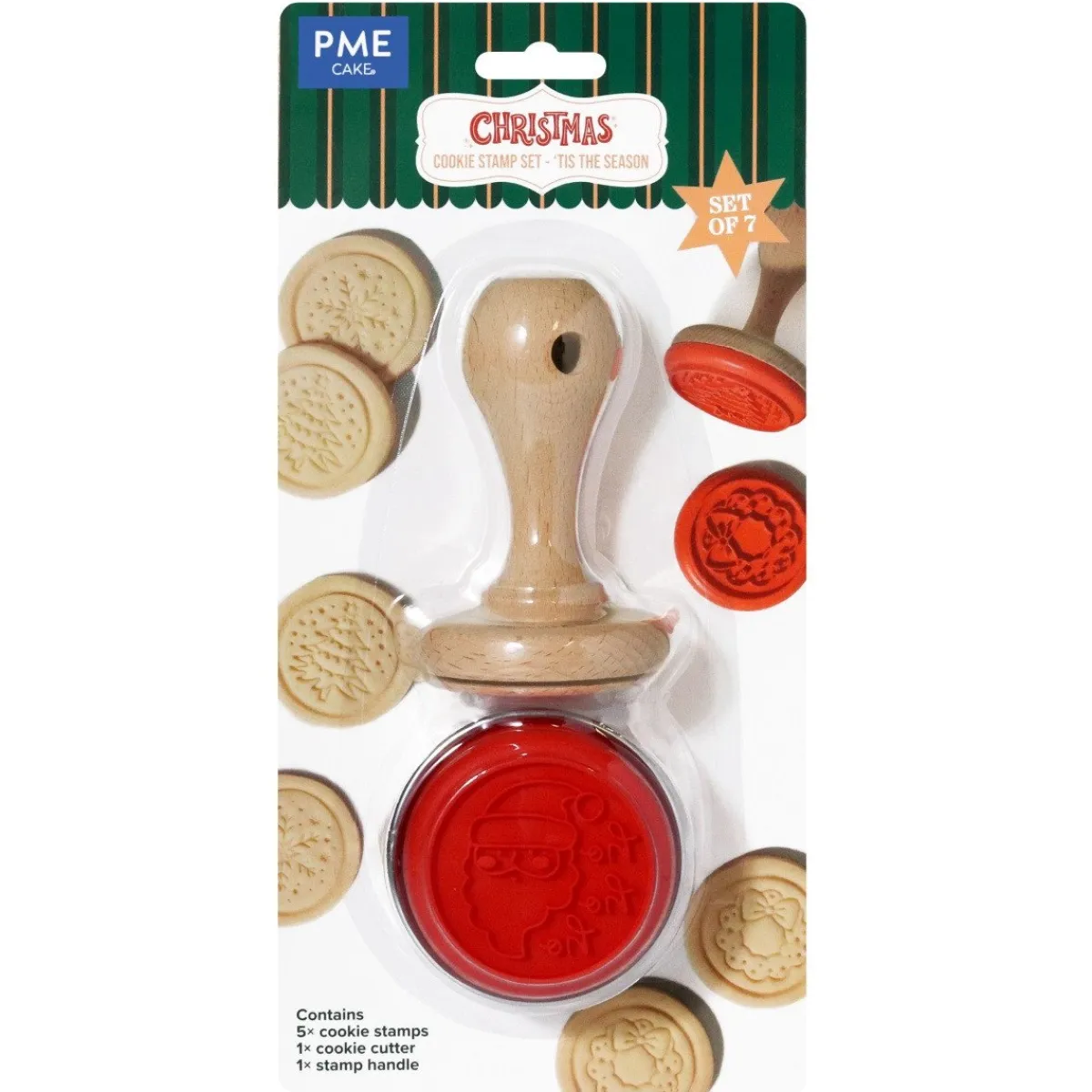 PME Koekjesstempel Kerst Set/5 New
