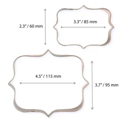 PME Koekjes Uitsteker Plaque Style 1 Set/2 Discount