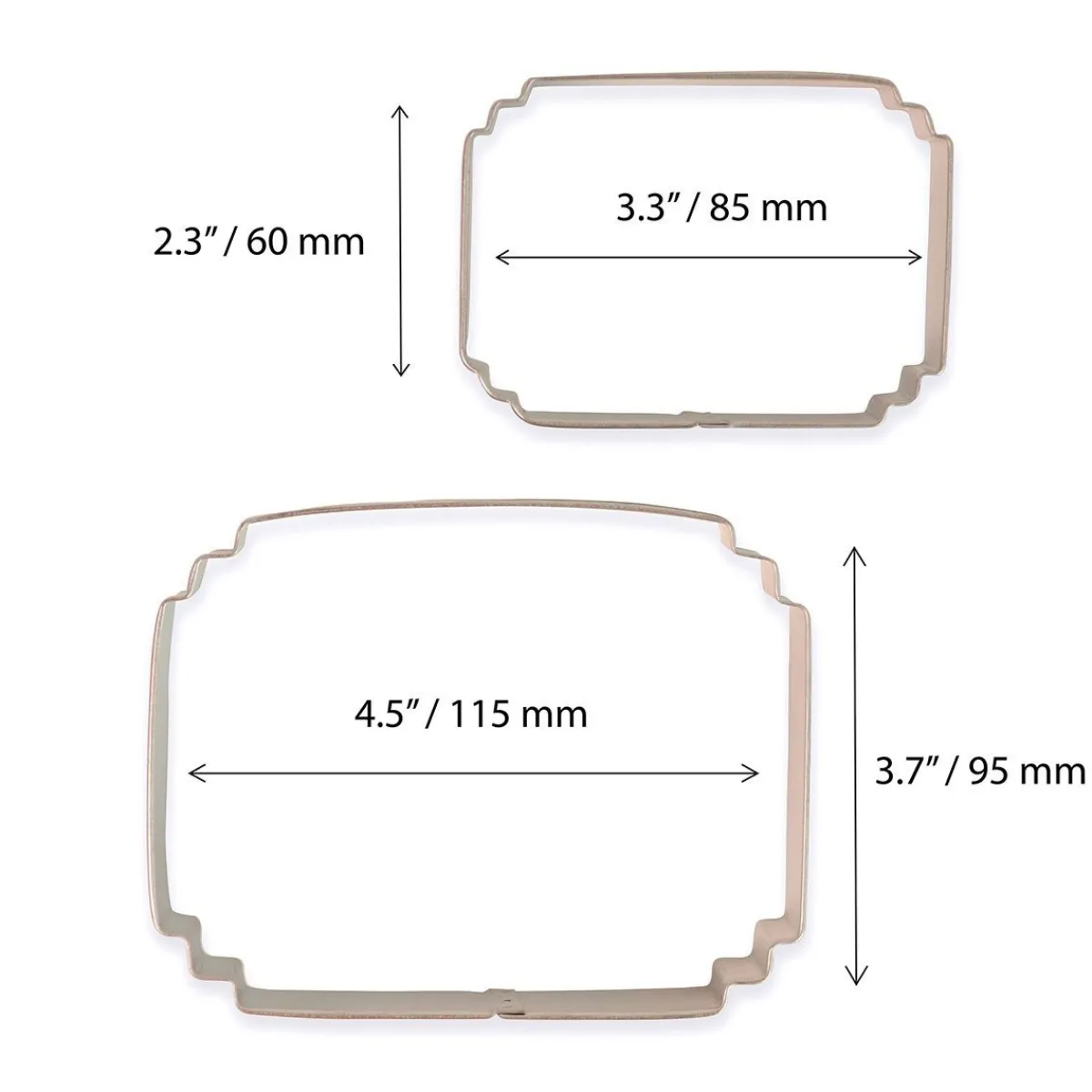 PME Koekjes Uitsteker Plaque Style 7 Set/2 Discount