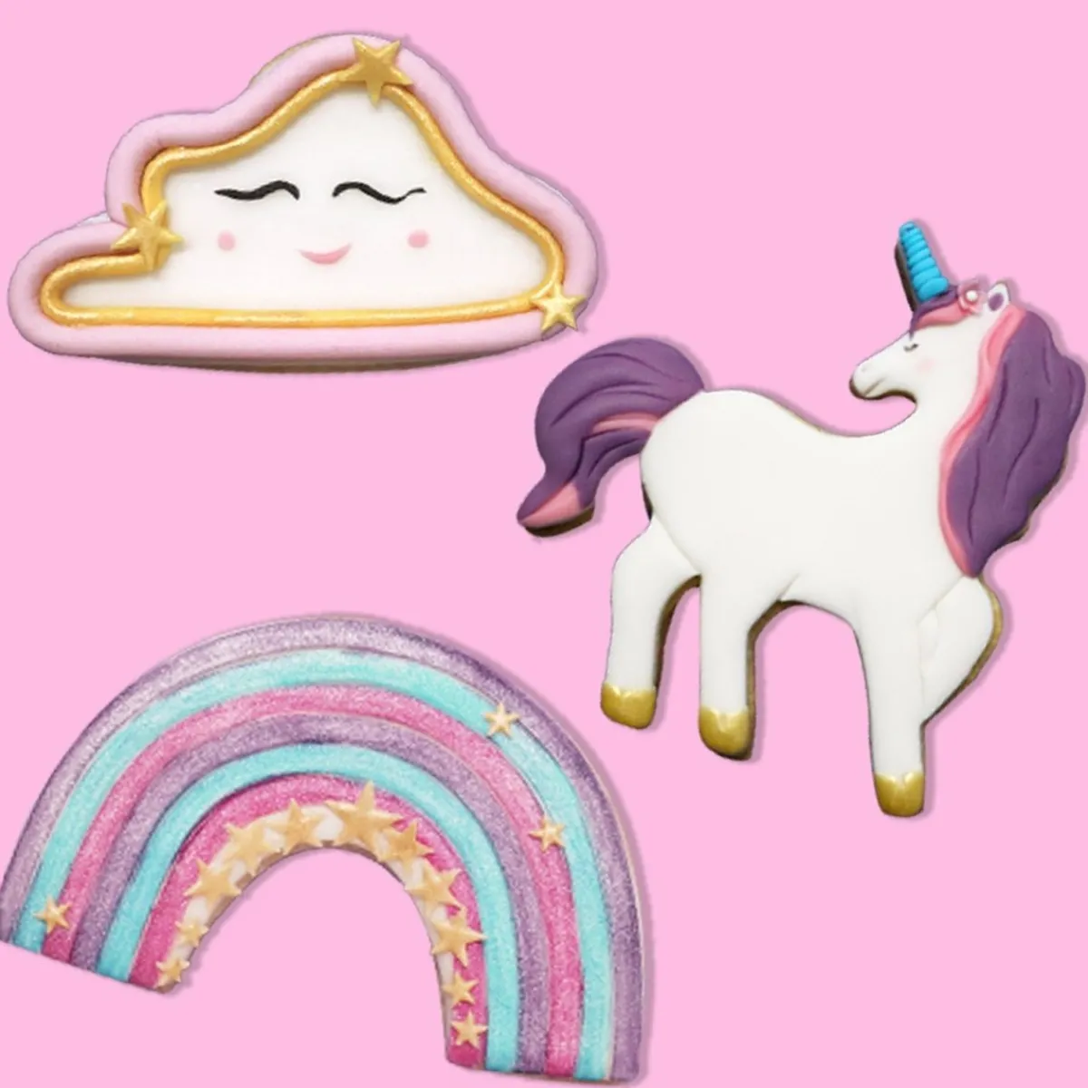 PME Koekjes Uitsteker Unicorn Set/3 Clearance