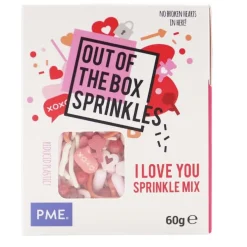 PME Liefde Sprinkle Mix (Out of the Box) 60g New