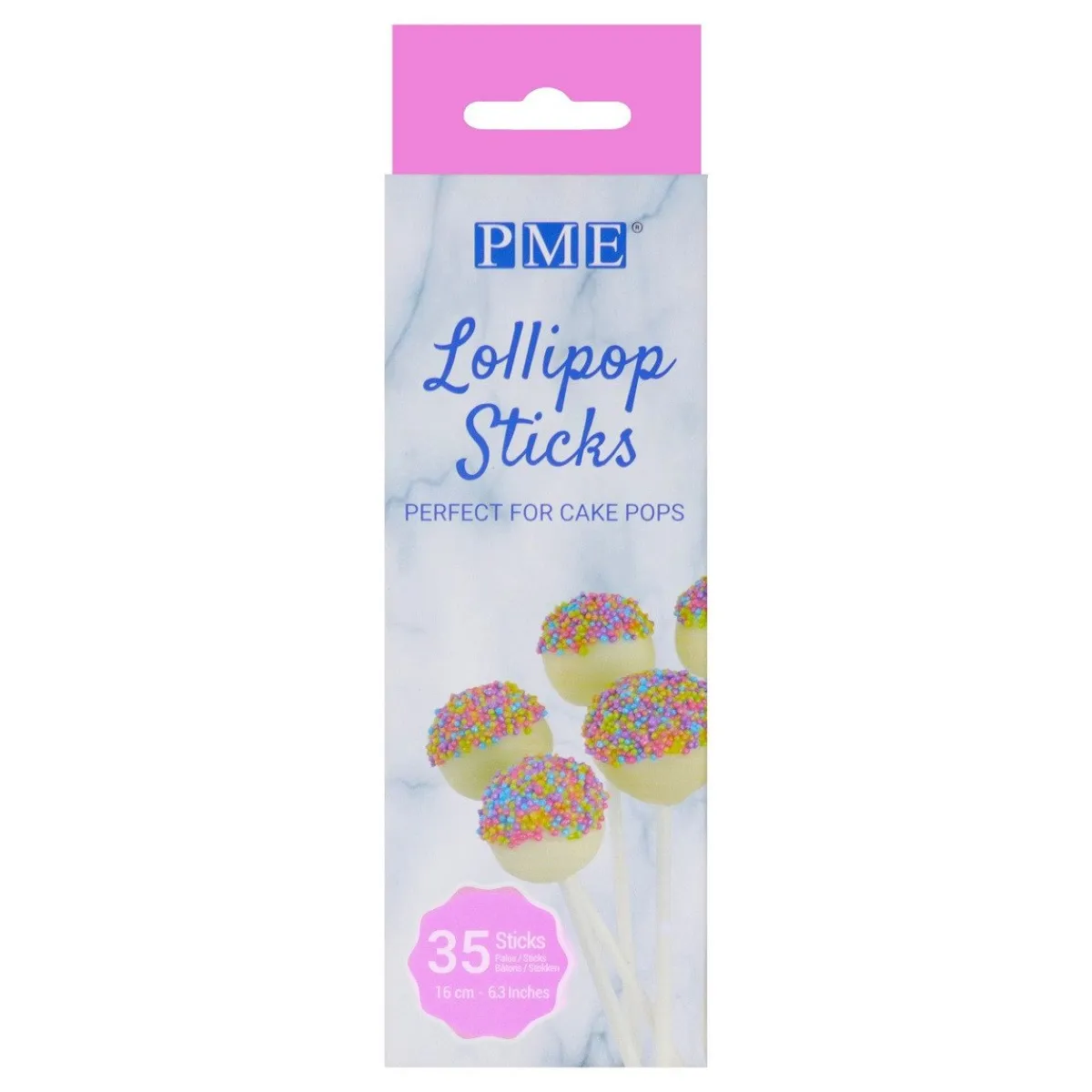 PME lollystokjes 9,5cm 75 stuks**