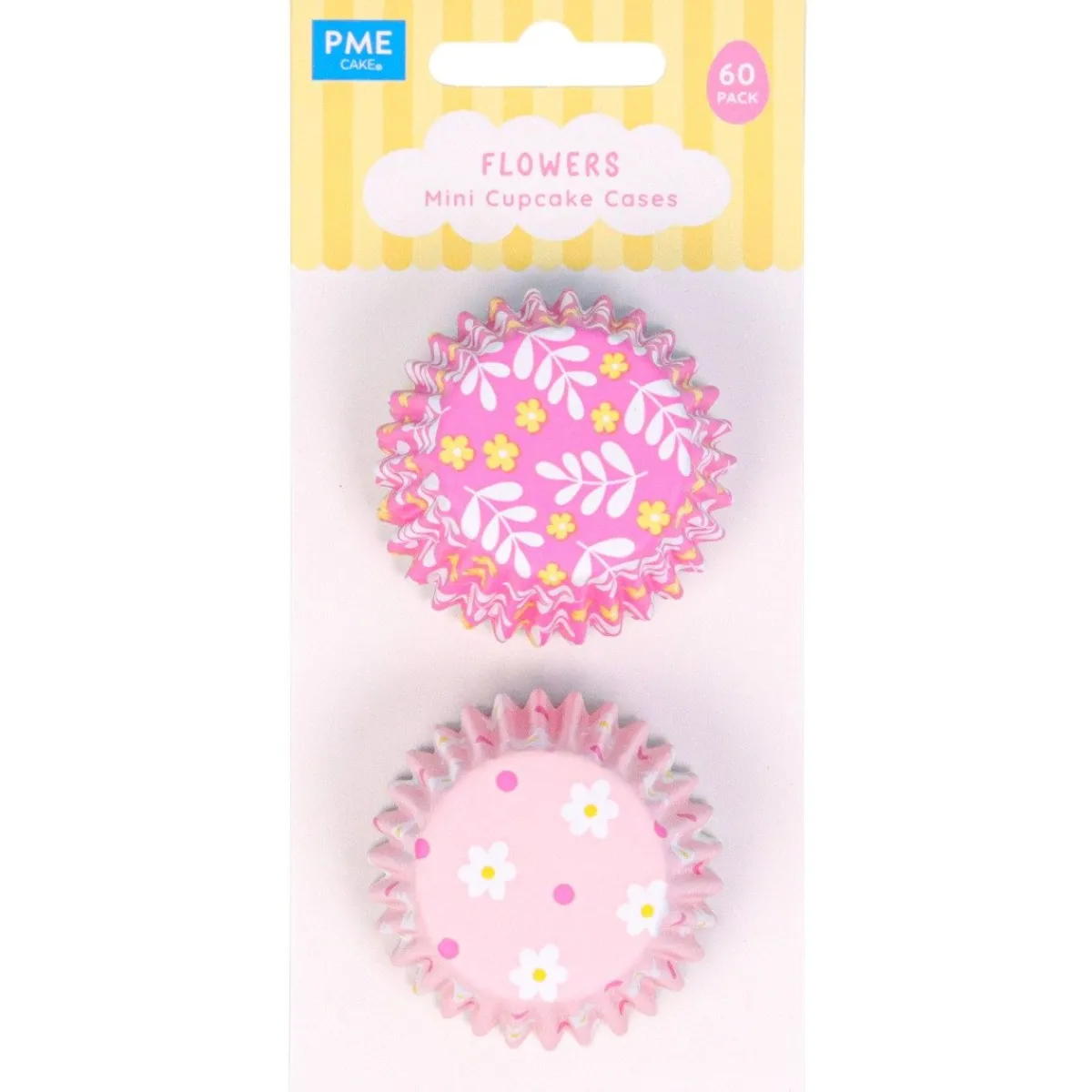 PME Mini Cupcake Vormpjes Bloemen Ø33mm 60st. New
