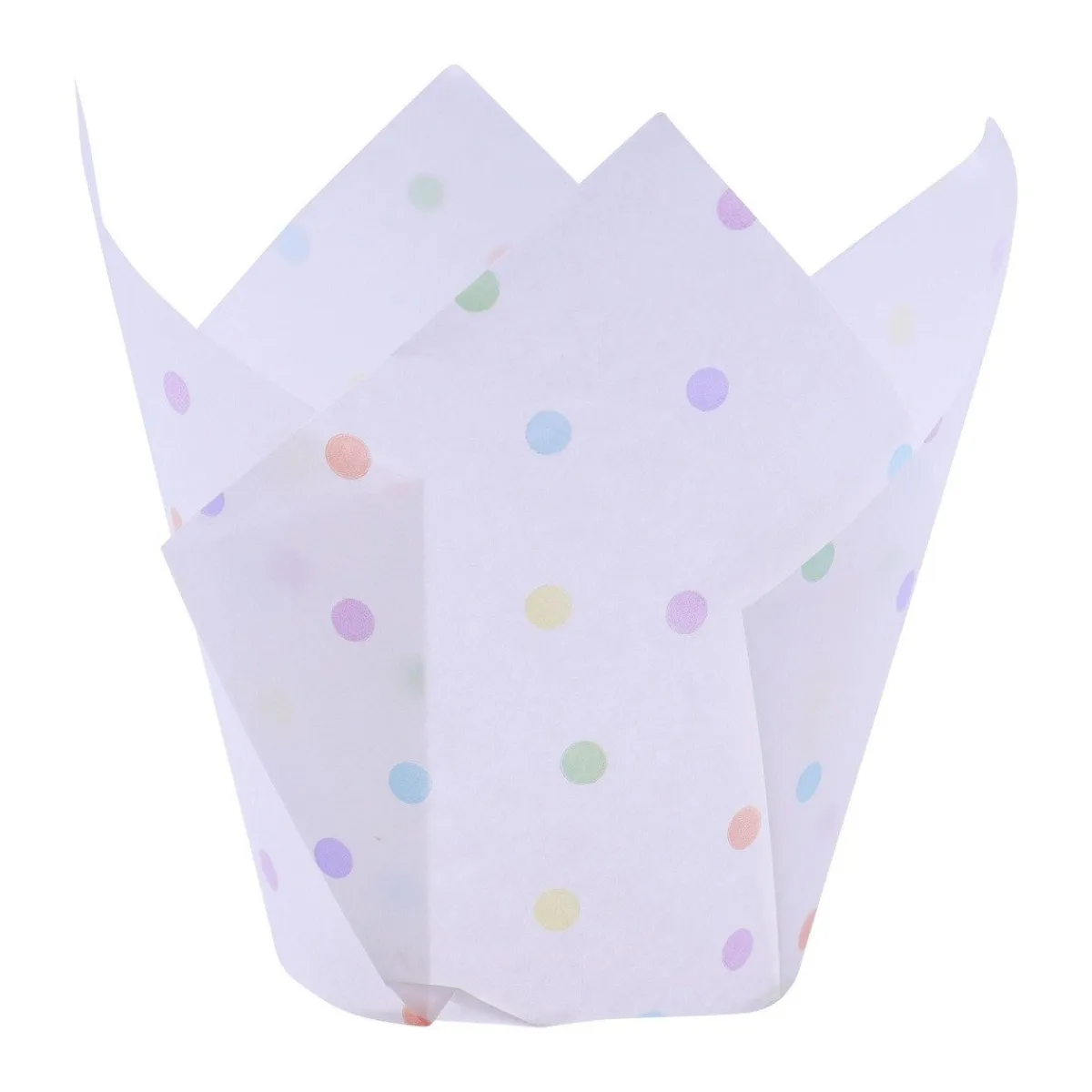 PME Muffin Cups Regenboog Stippen 24st Online