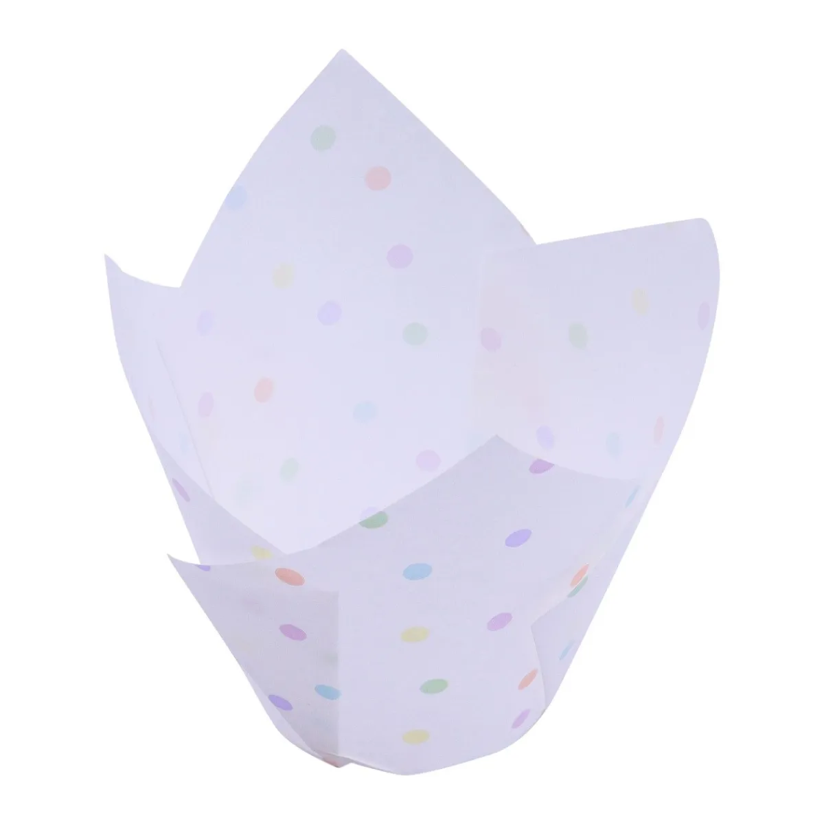PME Muffin Cups Regenboog Stippen 24st Online