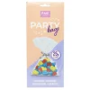 PME Party Zakjes incl. Zilveren Strik 25st. 229x102mm Hot