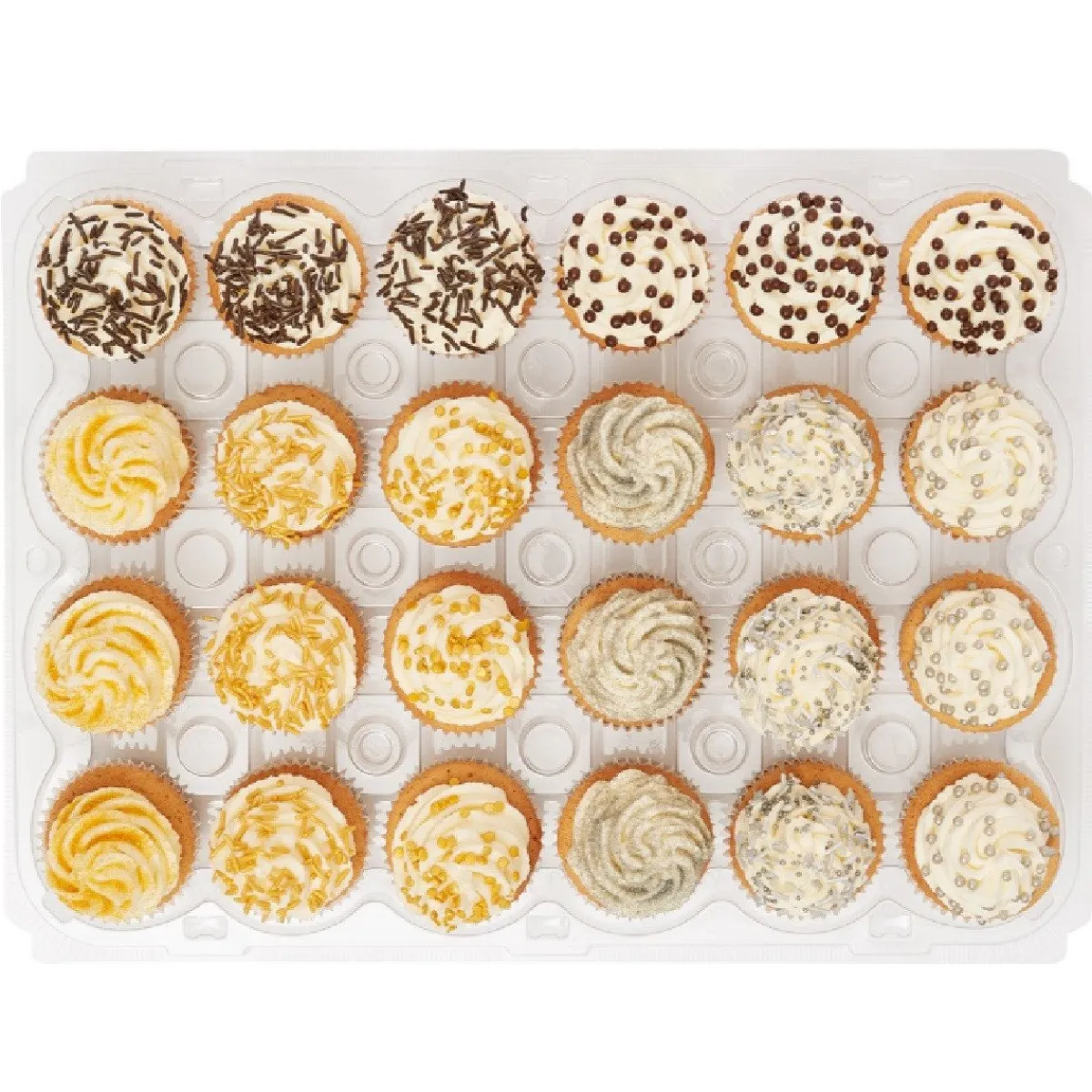 PME Plastic Cupcakehouders (24) Set/3 Online
