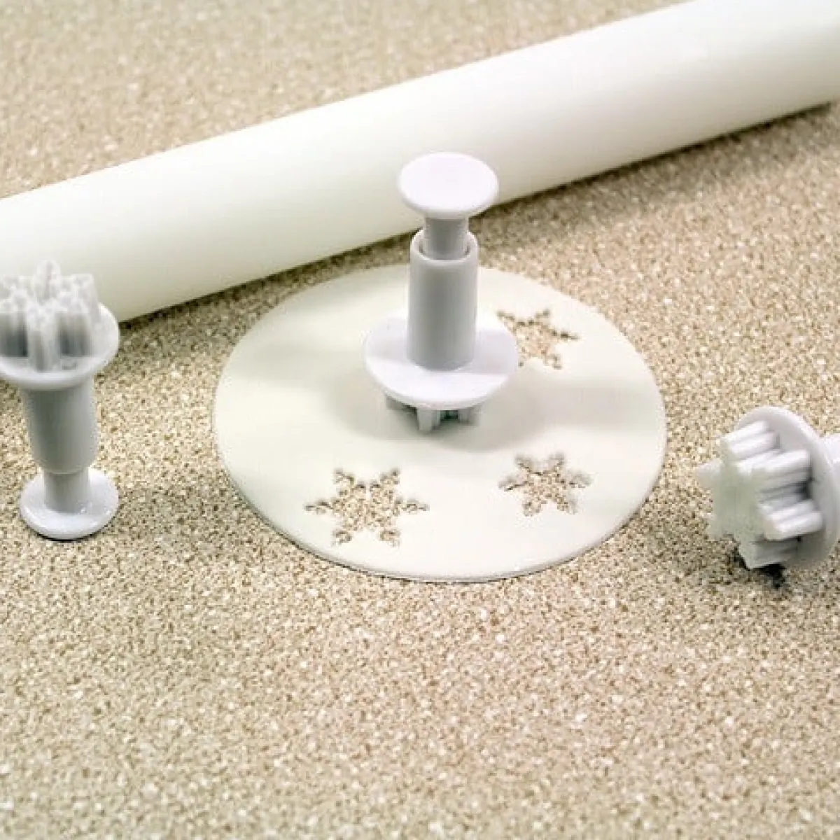 PME Plunger Cutter Mini Sneeuwvlok/IJskristal set/3 Outlet