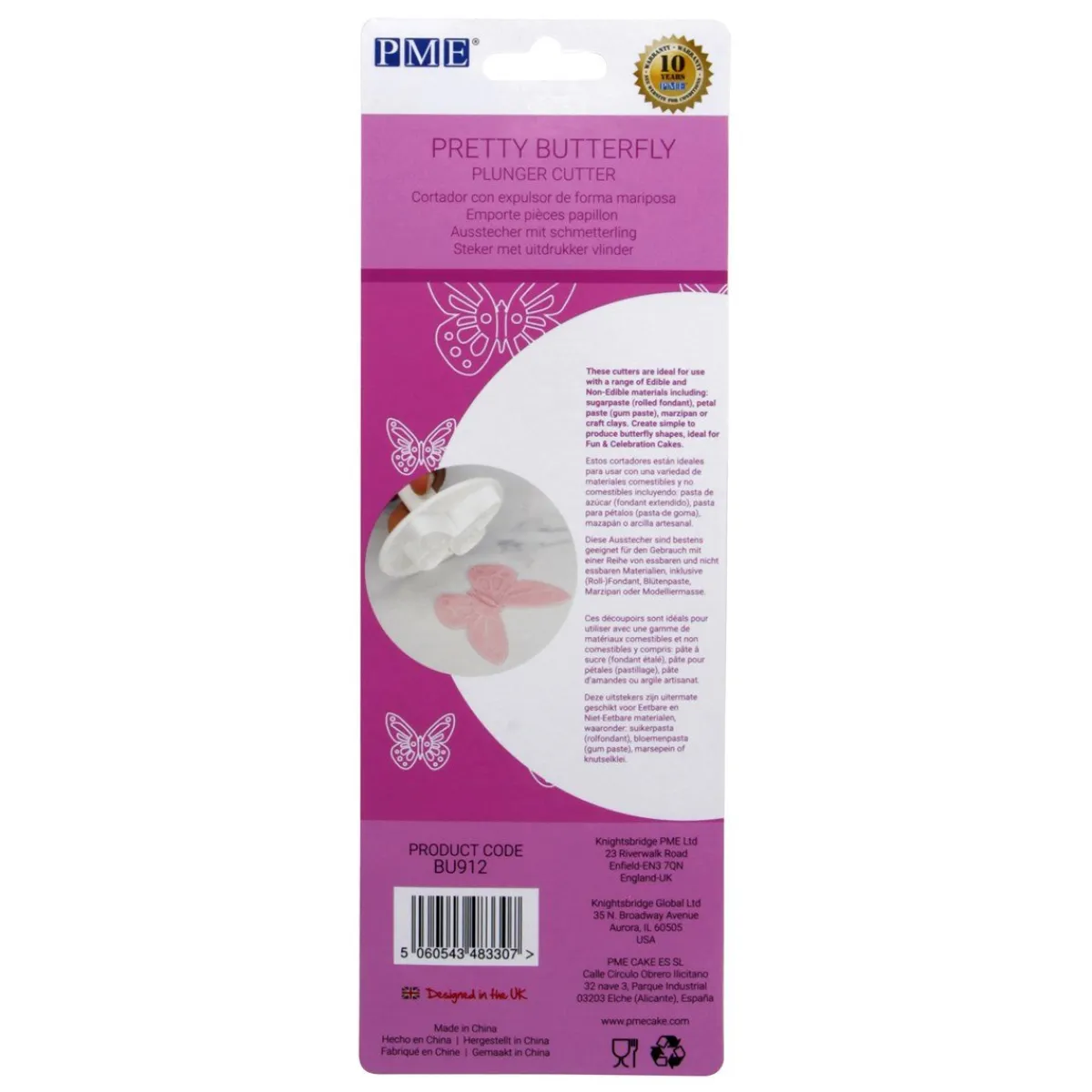 PME Plunger Cutter Vlinder 'Pretty' set/3 Online