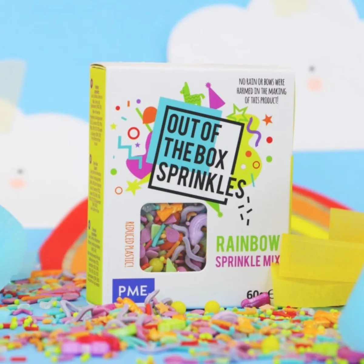 PME Regenboog Sprinkle Mix (Out of the Box) 60g Hot