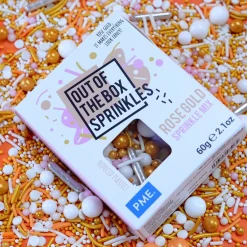 PME Rose en Gouden Sprinkle Mix (Out of the Box) 60g Outlet