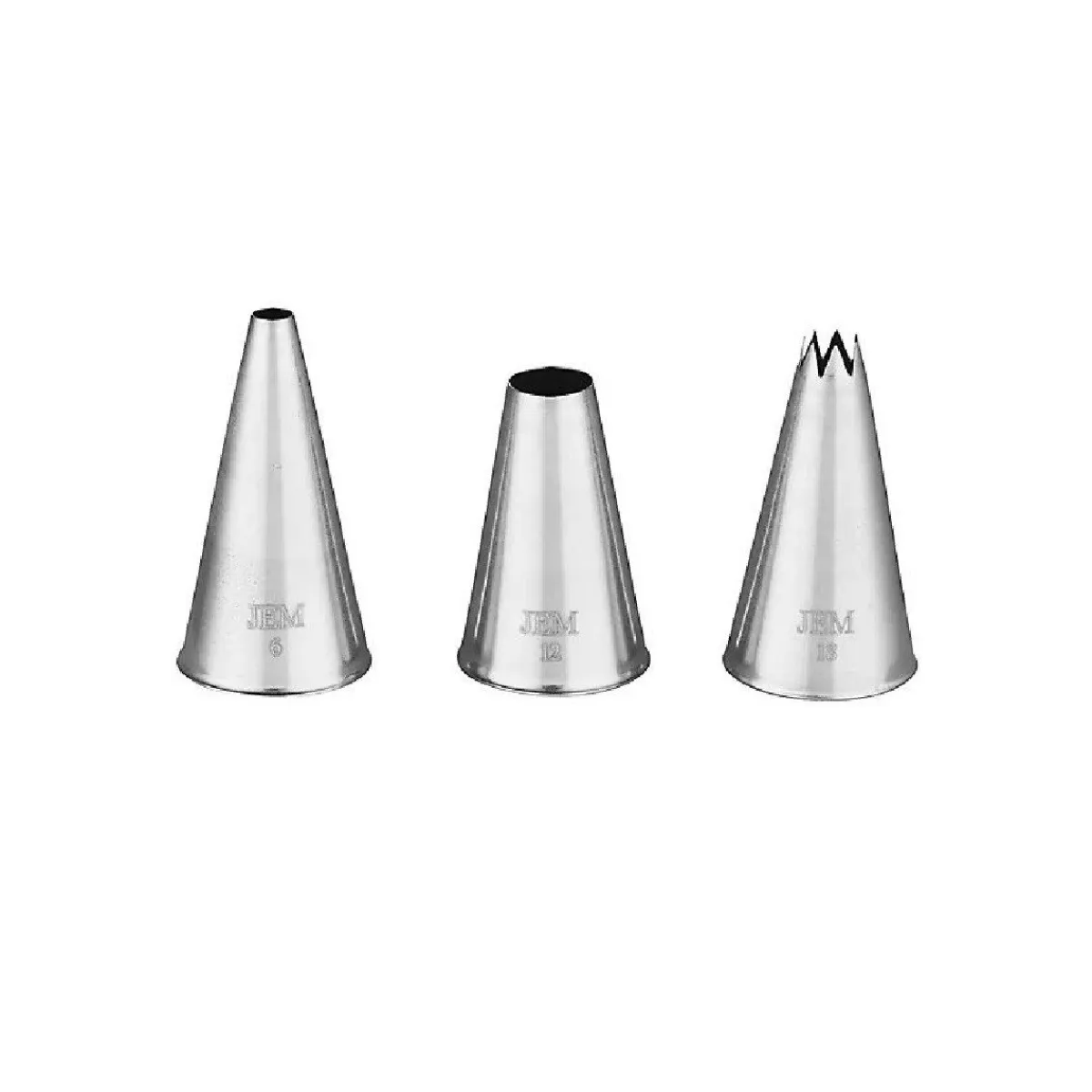 PME Spuitmondjes Bolletjes & Schelpen Set/3 Best