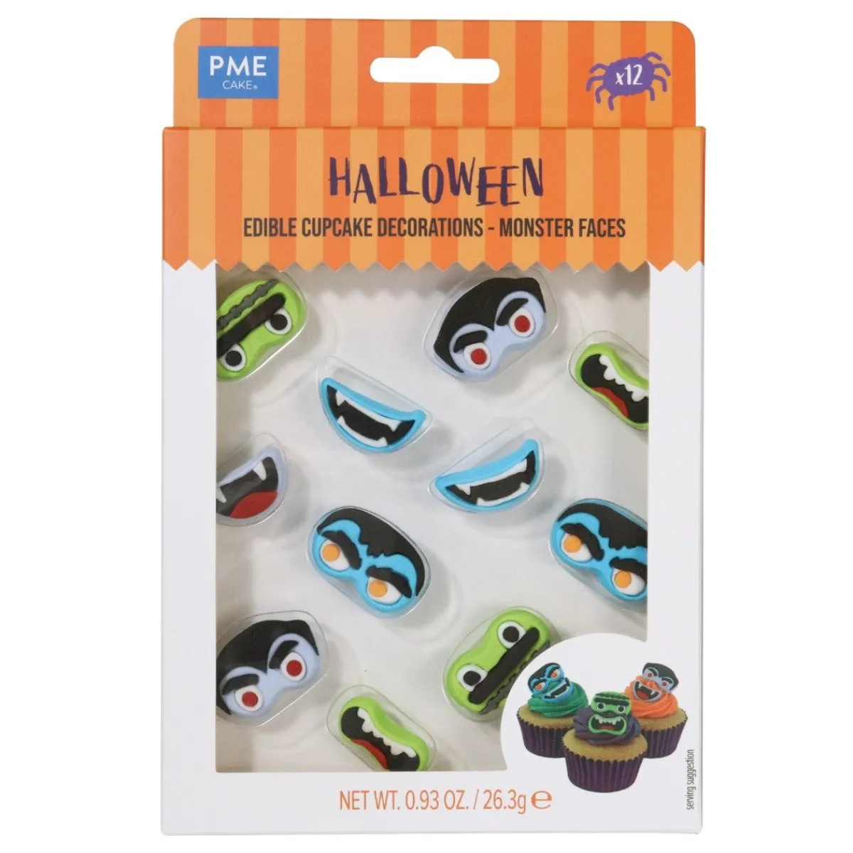 PME Suikerdecoratie Halloween Monsters 12st. Best