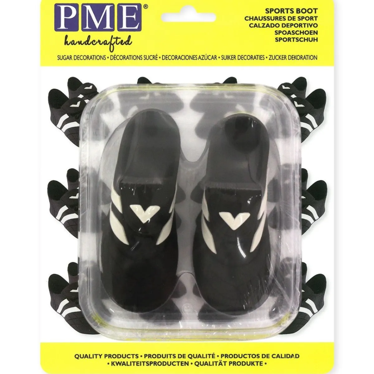 PME Suikerdecoratie Voetbalschoenen 2 st. 11x5cm