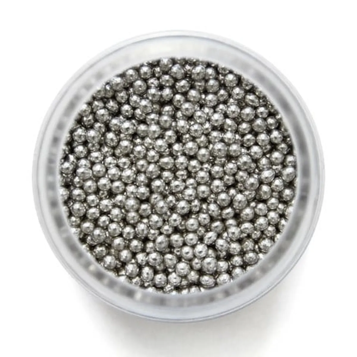 PME Suikerparels Zilver 2,3mm 25 gram Hot