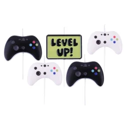 PME Taartkaarsjes Gamer Set/5 Hot