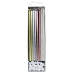 PME Taartkaarsjes Kleurmix Extra Lang (15cm) Set/16 Online