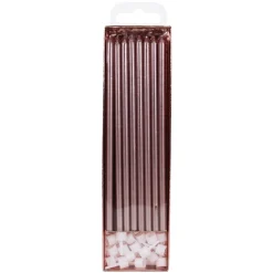PME Taartkaarsjes Rose Goud Extra Lang (15cm) Set/16 Online