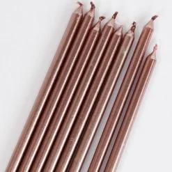 PME Taartkaarsjes Rose Goud Extra Lang (15cm) Set/16 Online