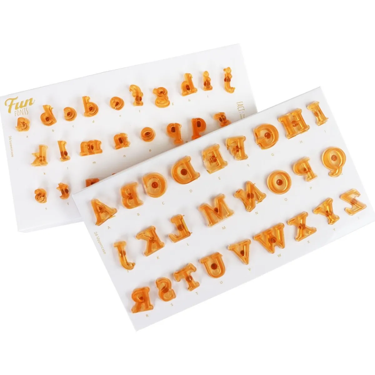 PME Tekst Stempelset Alfabet Fun Fonts - Collectie 2 Best