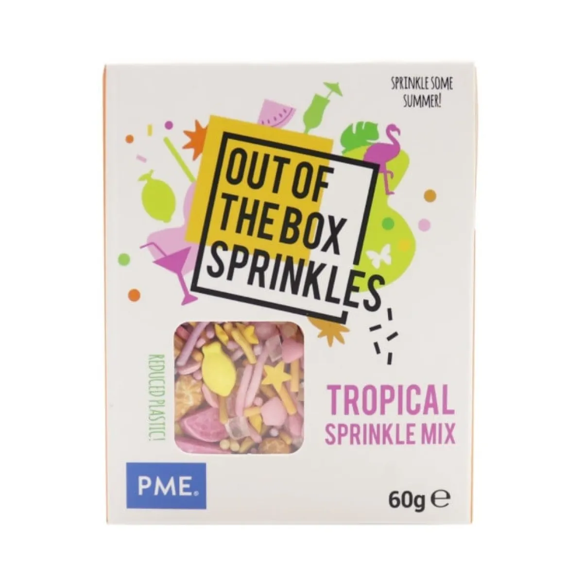 PME Tropische Sprinkle Mix (Out of the Box) 60g New
