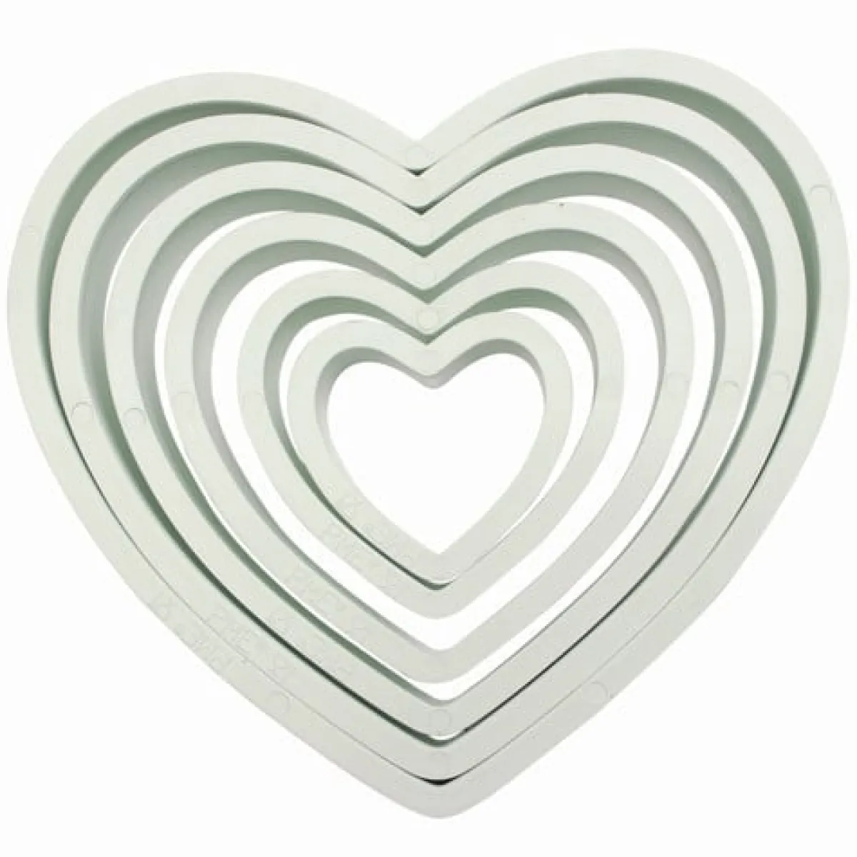 PME Uitstekerset Hart set/6 Best