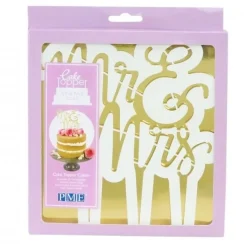 PME Uitsteker voor Taarttopper Goud Mr&Mrs Discount