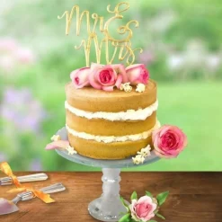 PME Uitsteker voor Taarttopper Goud Mr&Mrs Discount