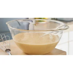 Pyrex Beslagkom Glas Vintage 2,8L (28x23x11cm) New