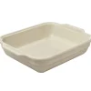 Pyrex Ceramic Creation Ovenschaal Rechthoek Beige 37x28cm** Outlet