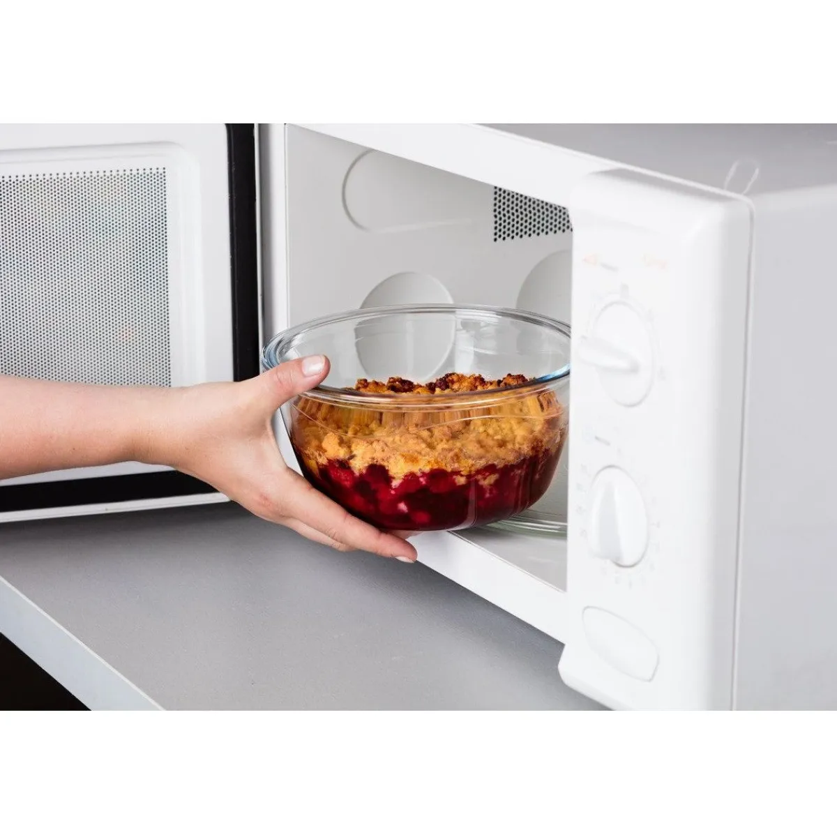 Pyrex Cook & Go Ovenschalen met Deksel Rond 0,7L/1,6L Set/2 Discount