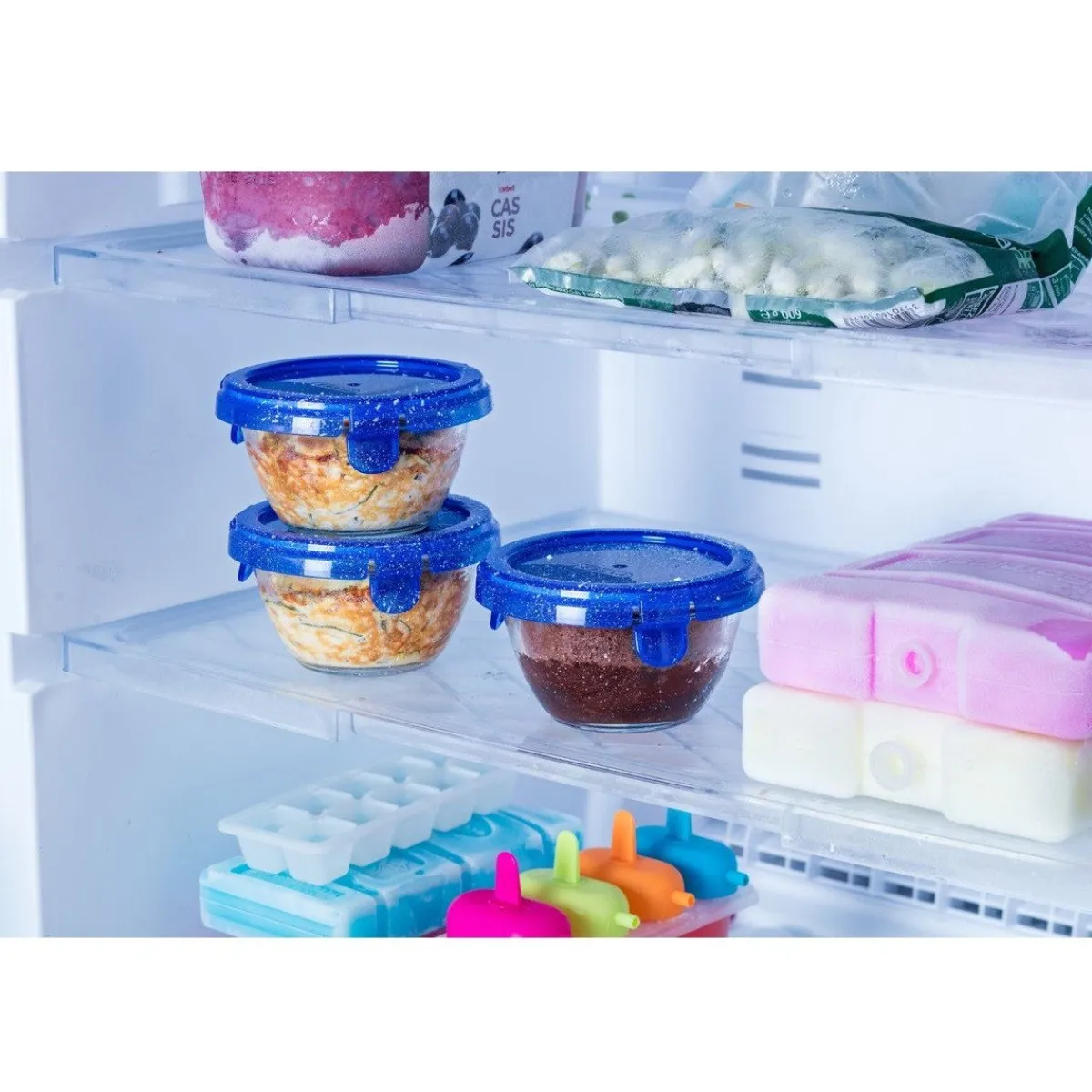 Pyrex Cook & Go Ovenschalen met Deksel Rond 0,2L Set/5 Discount