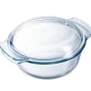 Pyrex 4-in-1 Ovenschaal Rond met Deksel 24x20x11cm Best