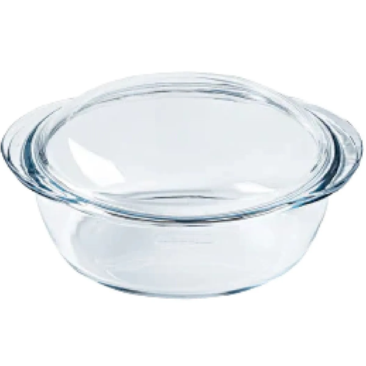 Pyrex 4-in-1 Ovenschaal Rond met Deksel 27x23x11cm New