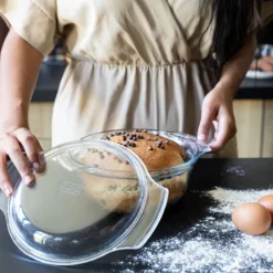 Pyrex 4-in-1 Ovenschalen met Deksel (1L/1,6L/2,3L) Set/3 Clearance