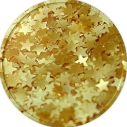 Rainbow Dust RD Eetbare Glitters Sterren Goud 1,4 gram Outlet
