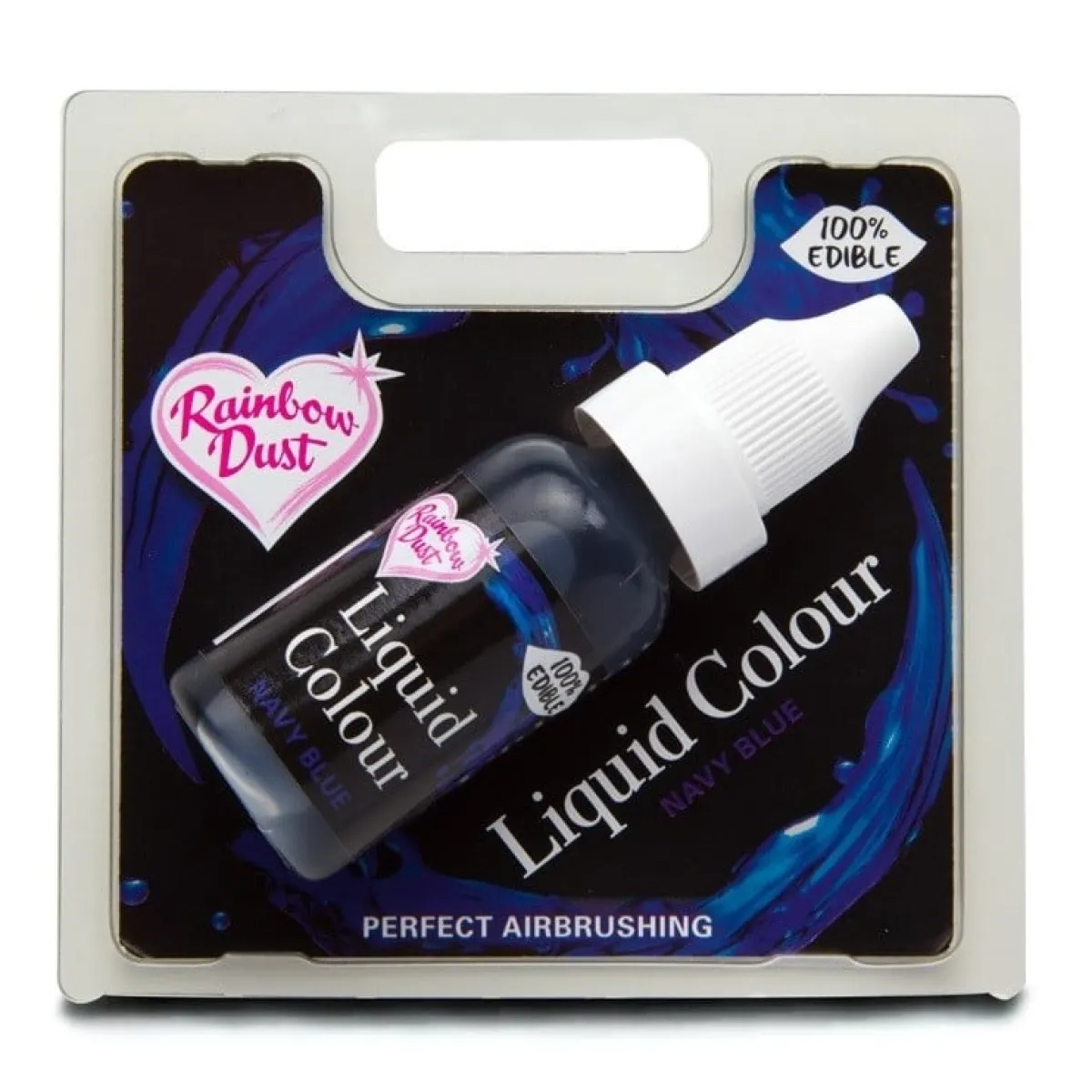 Rainbow Dust RD Liquid Colour Airbrush kleurstof Navy Blue 16 ml Outlet