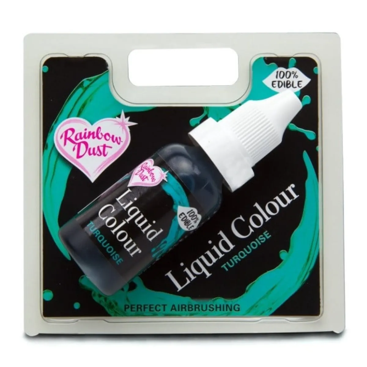 Rainbow Dust RD Liquid Colour Airbrush kleurstof Turquoise 16 ml Sale