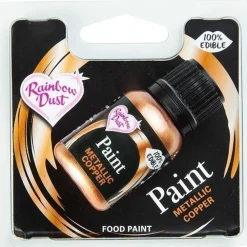 Rainbow Dust RD Metallic Food Paint Copper 25ml