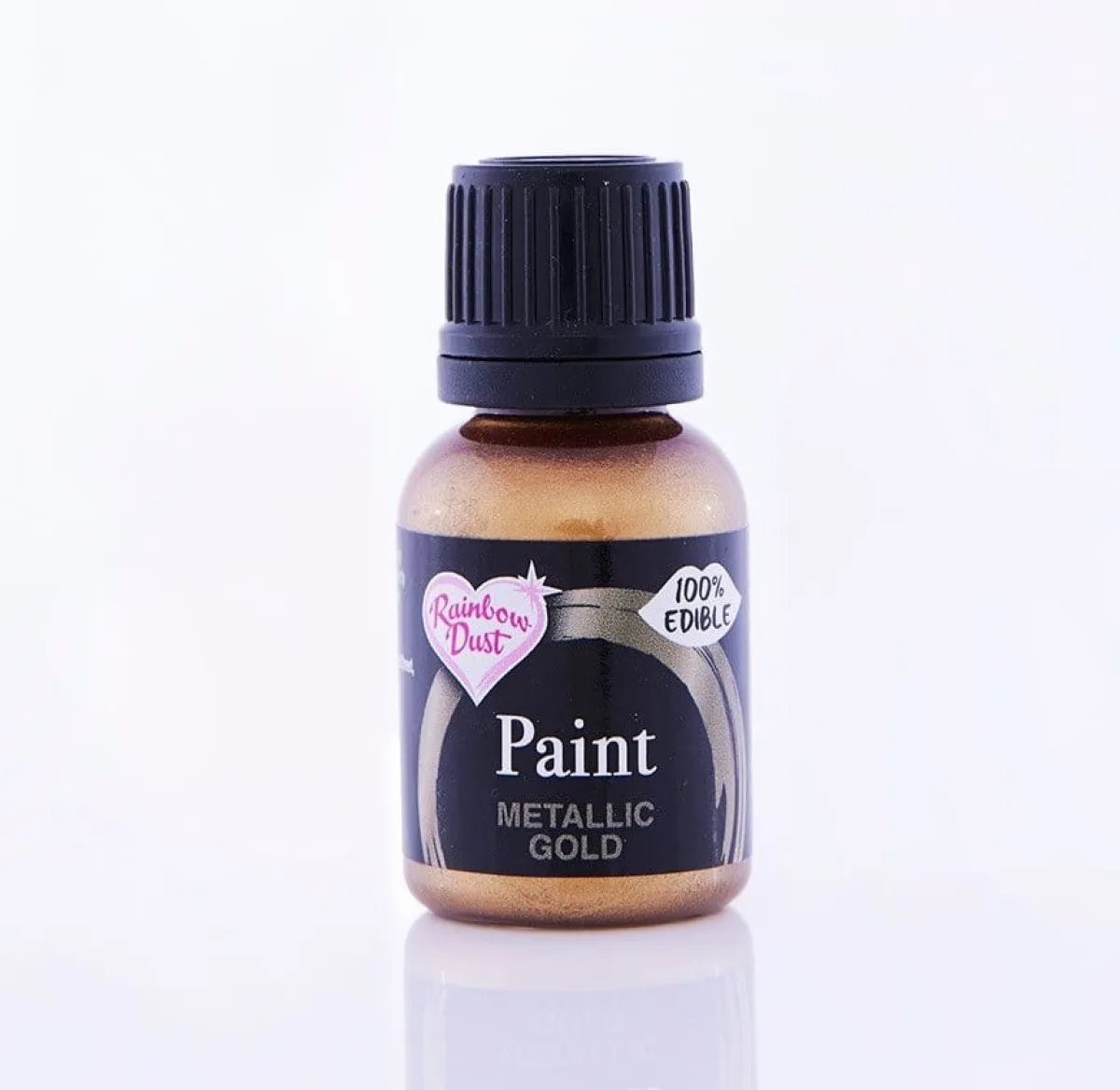 Rainbow Dust RD Metallic Food Paint Gold 25ml Clearance