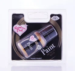 Rainbow Dust RD Metallic Food Paint Gold 25ml Clearance