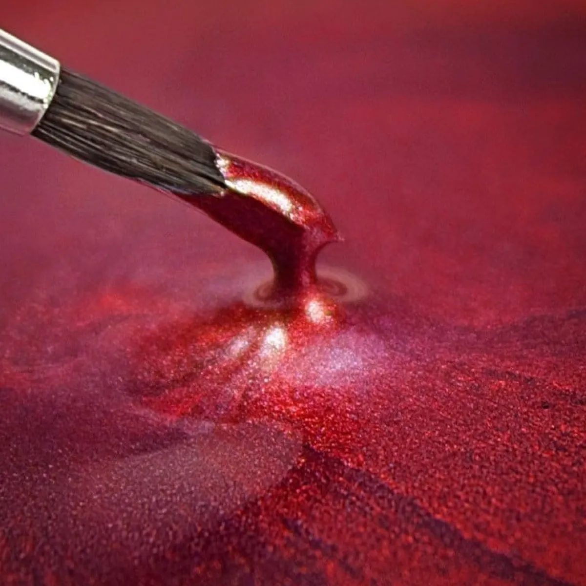 Rainbow Dust RD Metallic Food Paint Ruby Red 25ml New