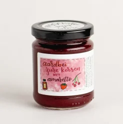 ReggeVallei Taartvulling Aardbeien-Zure Kersen Amaretto 250g Best