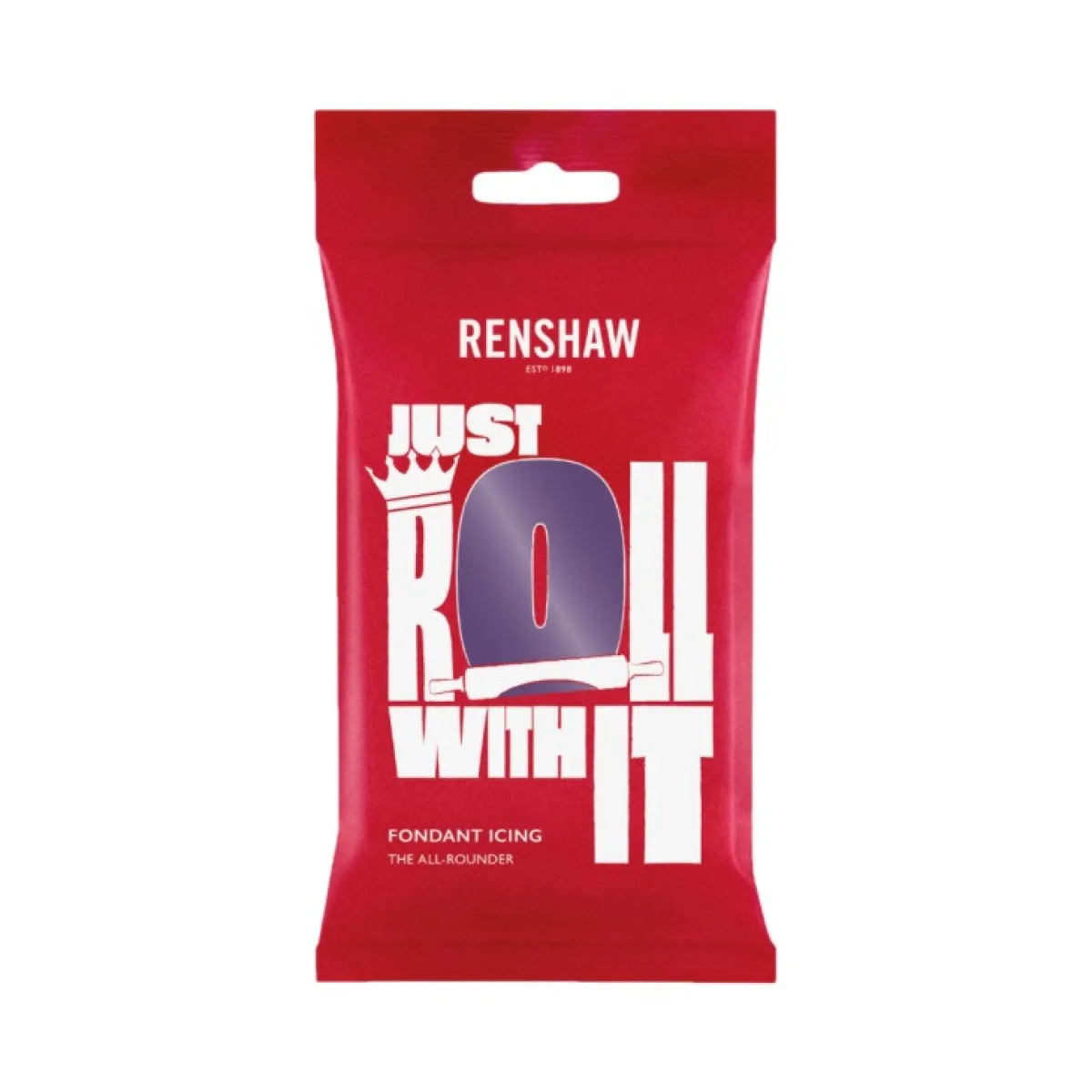 Renshaw Rolfondant Donker Paars 250g Best