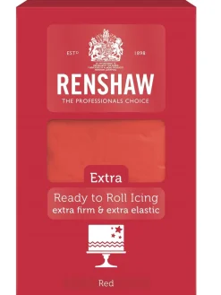 Renshaw Rolfondant Extra 1kg Rood Outlet