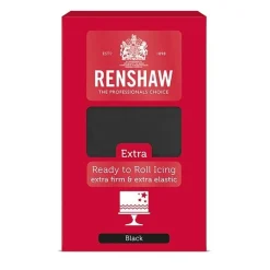 Renshaw Rolfondant Extra 1kg Zwart Sale
