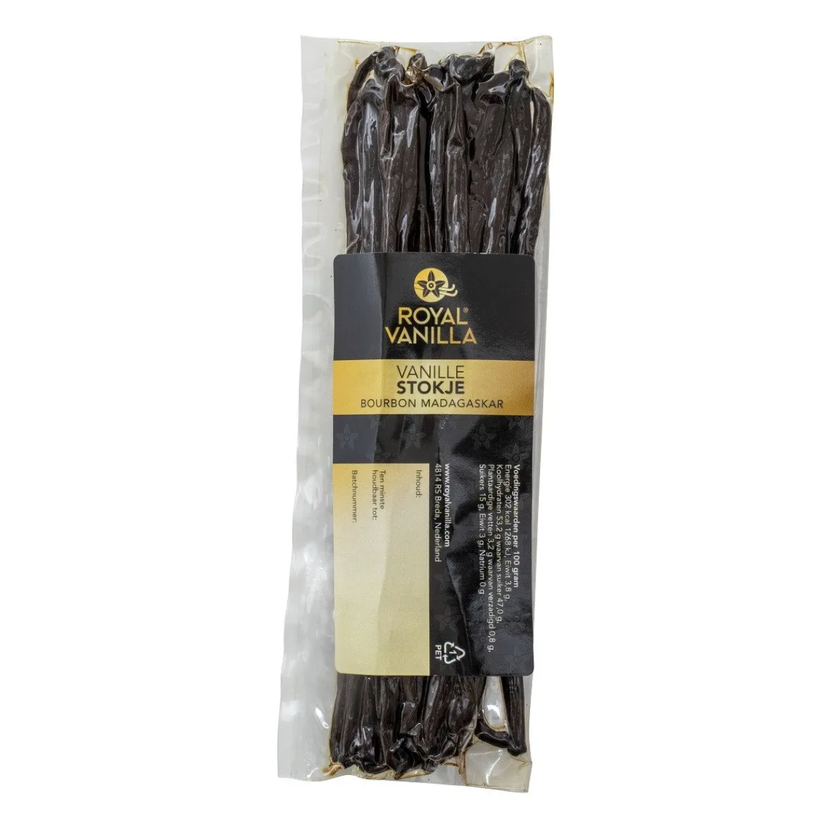 Royal Vanilla Royal Vanillestokjes Bourbon Biologisch 100g Online
