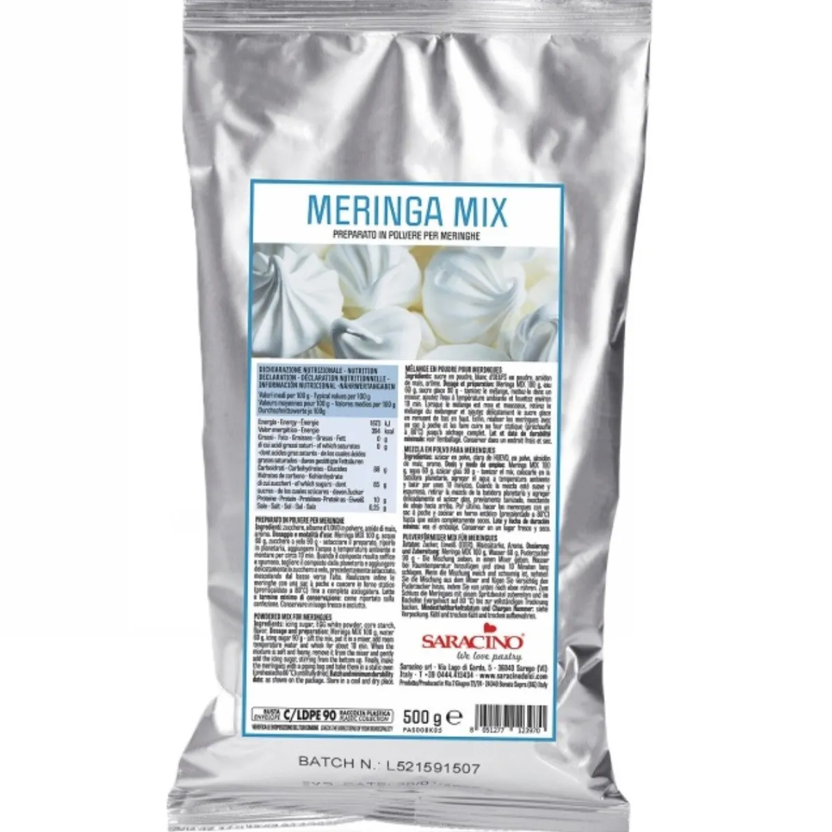 Saracino Meringue Mix 400g Online