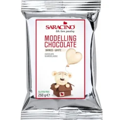 Saracino Modelleer Chocolade Wit 250g Sale