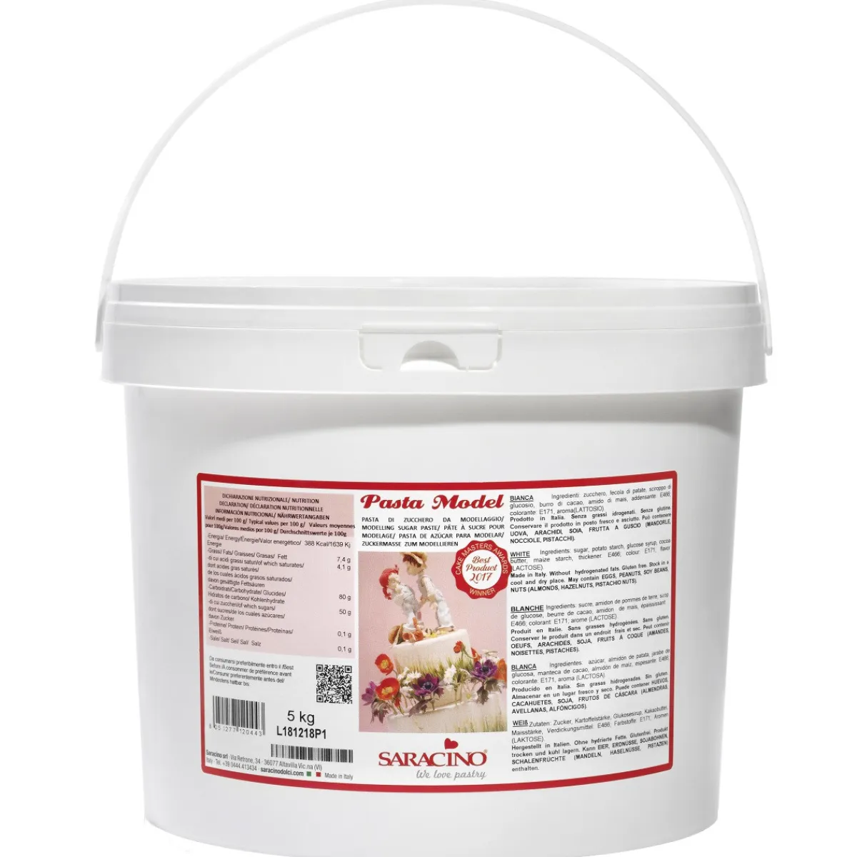 Saracino Modelling Paste Wit 5kg